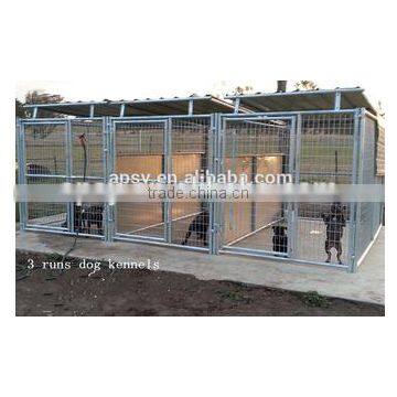 5'X10'X6' Heavy Duty Galvanized Steel Dog Pens Enclousures Outdoor Welded Mesh Dog Kennels photo-5