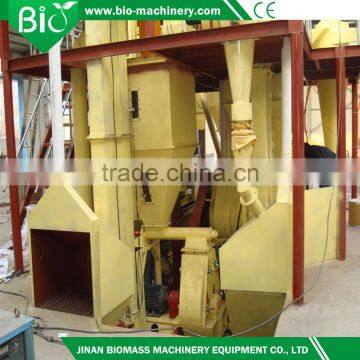 CE Vertical ring die wood pellet making line