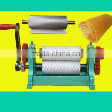 Beekeeper beeswax machine---manual beeswax foundation machine---chinese beeswax foundation sheet machine