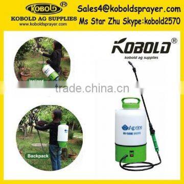 8L/12L tank weed killer 12V rechargeable battery operated backpack sprayer