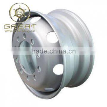 Heavy Truck Steel Wheel and Rim in 22.5 Inch Steel Wheel photo-4