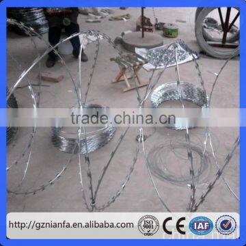 Razor Type Hot Galvanized Barbed Wire(Guangzhou Factory) photo-2