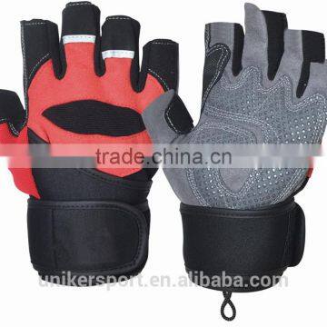 Half-finger Protecting hand Gloves for Weight Lifting Fitness Training Outdoor Sports