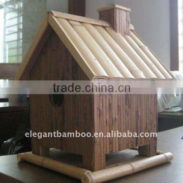 bamboo bird houses & feeders BBF-09