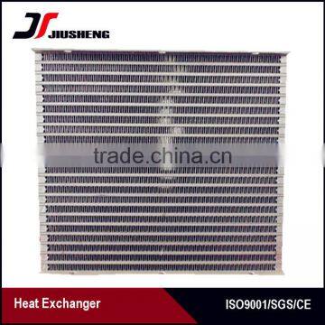 customized made brazed aluminum air cooled fin and bar wuxi heat exchanger cores