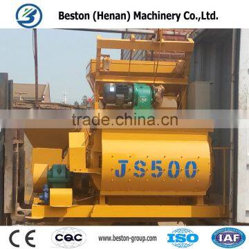 Large capacity mechanical concrete mixer selfloading concrete mixer