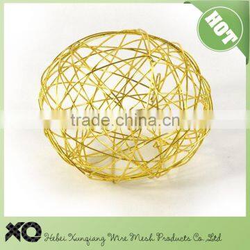 colored papaer covered wire make wire ball