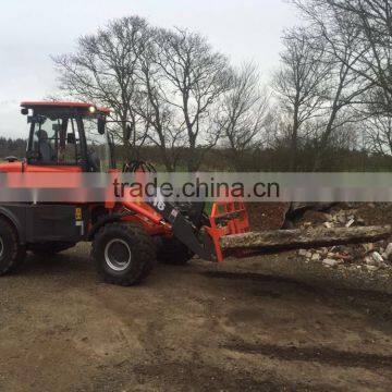 European market hydraulic front end loader ER16 for winter snow