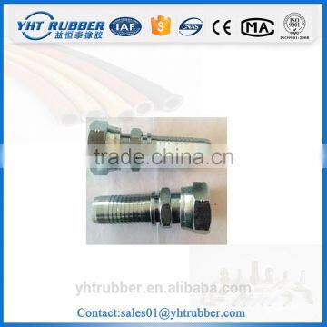 Carbon steel fittings for hydraulic high pressure hoses