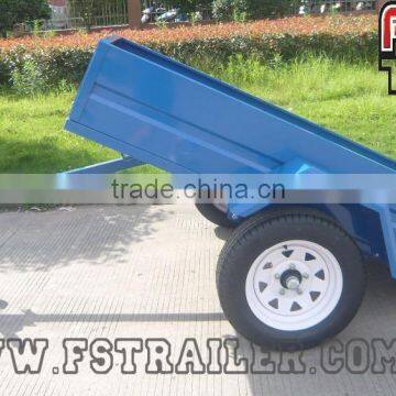 Powder coated tipping box trailer/farm trailer 6x4