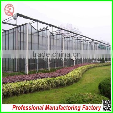 Environmental polycarbonate sheet hydroponic greenhouses with cooling system