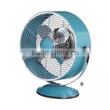 Vintage Collection Black Echo Swivel Table Fan.Metal Finish photo-3