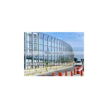 12MM colorful polycarbonate solid sheet for curtain wall