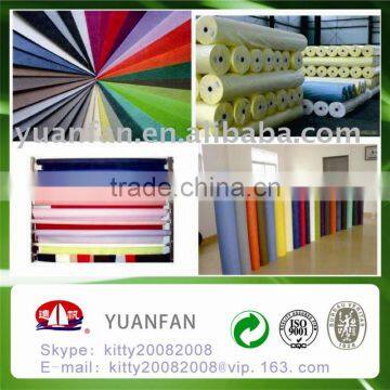 Recycled 100% polypropylene nonwoven fabric material