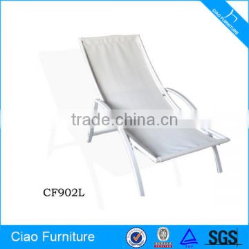 Outdoor Furniture Stackable Aluminium Mesh Lounge Chair