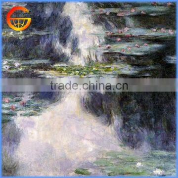 Hot Sell Waterfall Raised Canvas Oil Painting On Canvas Handmade