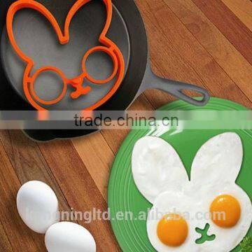 Silicone Pancake Egg Ring Mold Shaper Penguin Pumpkin Rabbit Owl Sunshine Custom Styles OEM ODM photo-2