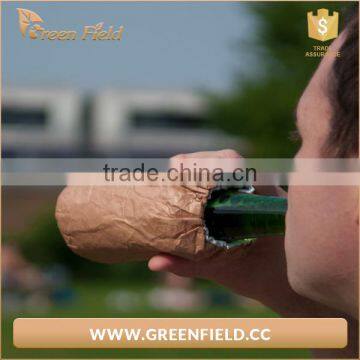 customized ice wine bottle disposable insulated tyvek beer cooler bag