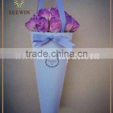 Convenientliy Hard Paper Flower Paper Bag