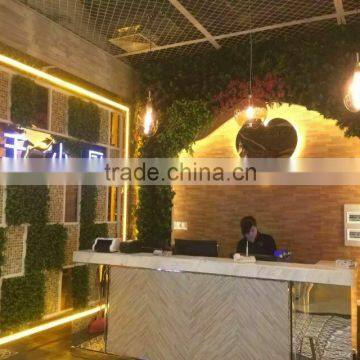 Artificial Leaf Wall Interior Decor New Product Verticial Green Wall photo-3