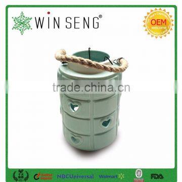 Home Decorative Ceramic Candle Holder photo-3