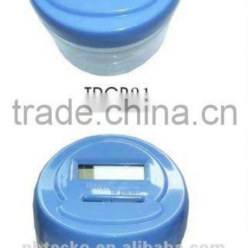 Plastic digital coins counting money jar/saving box