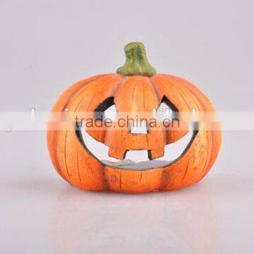 Pumpkin Candle Holder Ceramic Artware/Home Decoration Halloween Candlestick