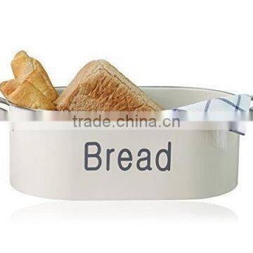 Bright Color Vintage Metal Bread Storage Box/Bread Canister/Metal Bread Tin photo-6