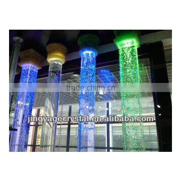 glass roman round pillars for sale