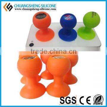Round Head Octopus Head Silicone Mobile Phone Holder photo-4