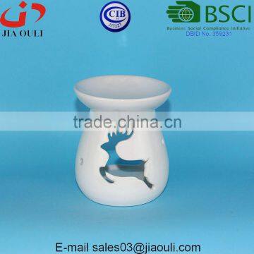 BSCI Audit Factory Gifts & Decor Ceramic Oil Warmer, Ceramic Tea Light Oil Burner photo-4