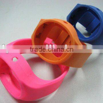 2013 silica gel belts for jelly watches silicone wrist watch bands