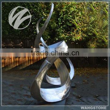 China new innovative design garden landscape stainless steel sculpture