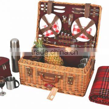 Wholesale Made in China Mini Portable Handmade Wicker Fast Food Willow Basket photo-6