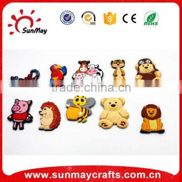 Wholesale custom pvc rubber animal magnet for sale