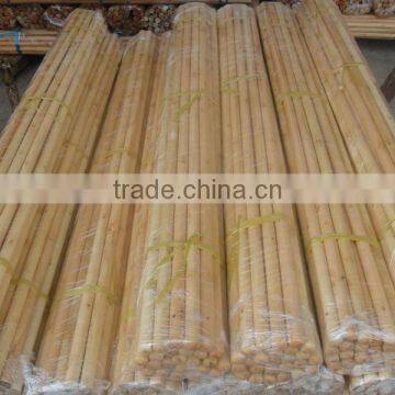 Natural Color Wooden Household Broom Stick/handles photo-3