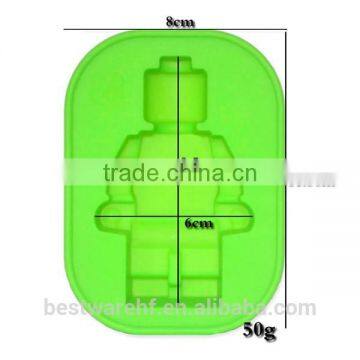 Funny Robert Shaped Silicone Ice Tray Cube photo-2