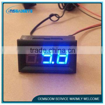 Red/Blue/Green Digital Tube Embedded Digital Thermometer DC4.5-12V Powered Embedded Digital Thermometer photo-2