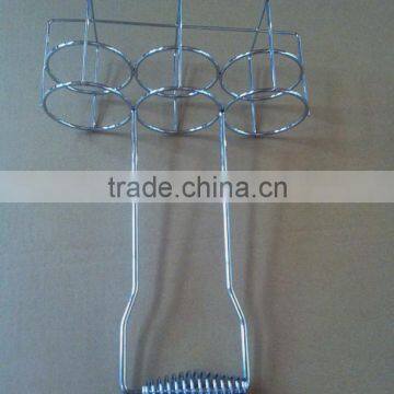 Wine Bottle Rack With Chrome Plating photo-3