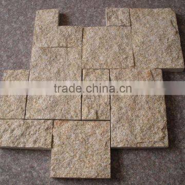 yellow cream granite