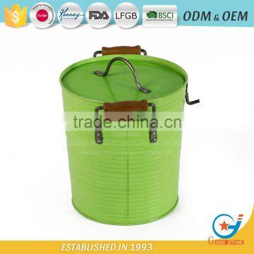 Garden Iron Powder Coating Beer Cooler Bucket Metal Drink Bucket photo-3