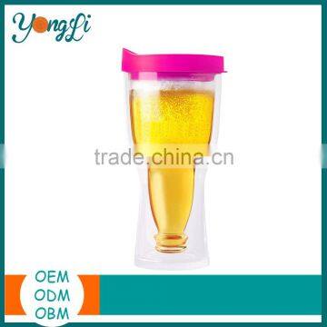 BPA Free Double Wall Insulated Acrylic Beer Tumbler