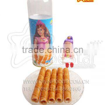 Beautiful Toy With Egg Roll Cream Biscuit