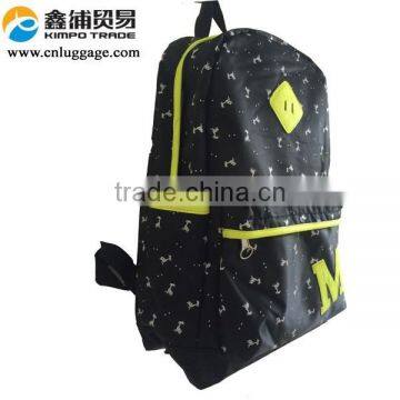 New Style Nylon School Backpack Manufacturer