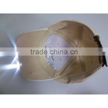 Cap With Built In Led Light Flashing Caps Fiber Optic Hats Led photo-6