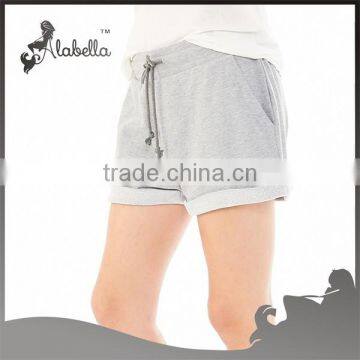 Light French Terry Rolled Shorts With Beauty Design for Girls photo-4