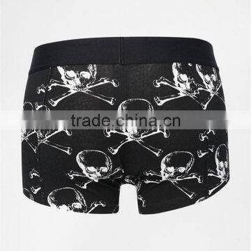 Halloween 3 Pack Custom Mens Boxer Shorts With Skull Print photo-2