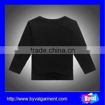 Wholesale Organic Cotton Long Sleeve Kids t Shirt Blank Baby T-shirts Custom Eco-friendly Cotton Kids T-shirts Design photo-6