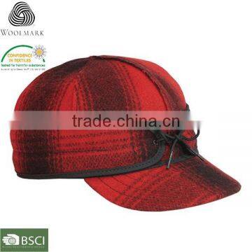 Custom 6-panel Baseball Wool Cap Men photo-2