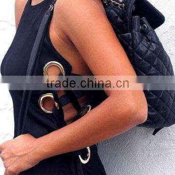 Runwaylover 5209 Hot Sale Ladies Sexy Tie New Design Crop Top